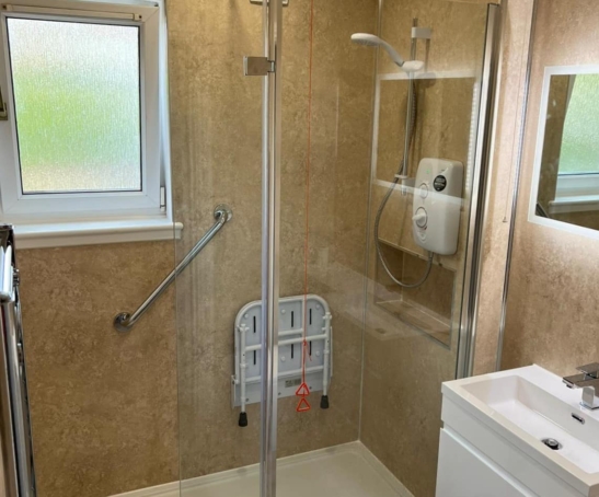 Limited Mobility Shower