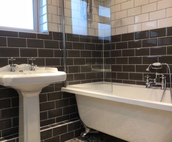 Traditional Victorian style bathroom