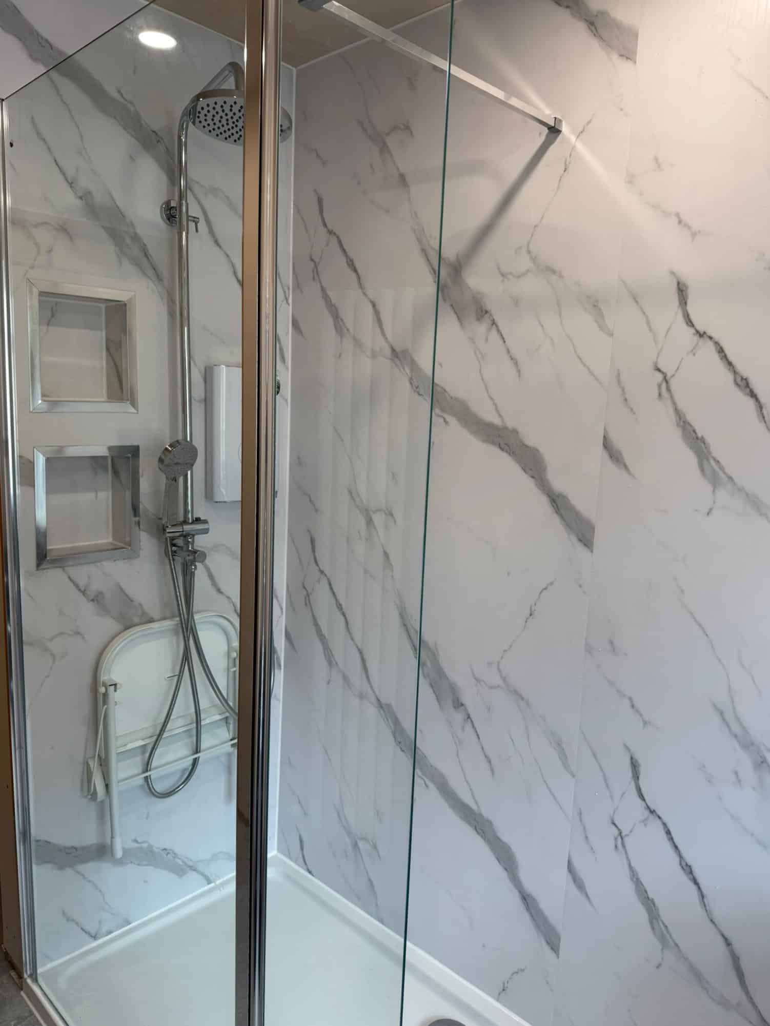 Walk in Waterfall Shower 3