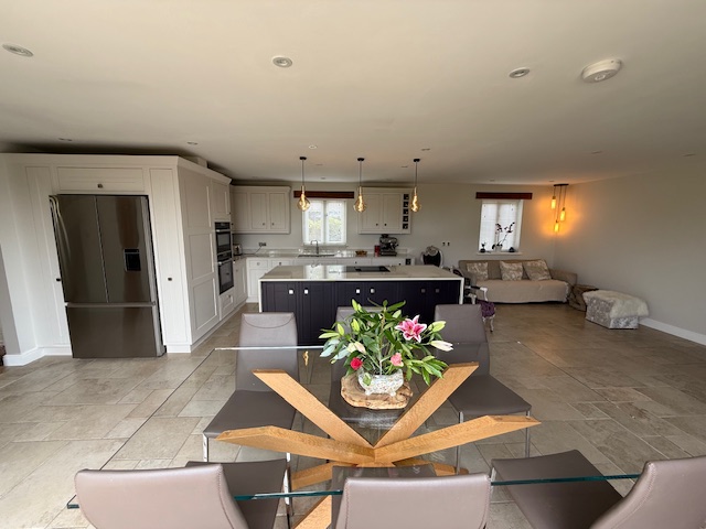 3 Rooms to Kitchen Conversion