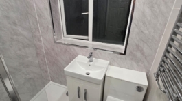 Florence Slate LVT Floor Shower