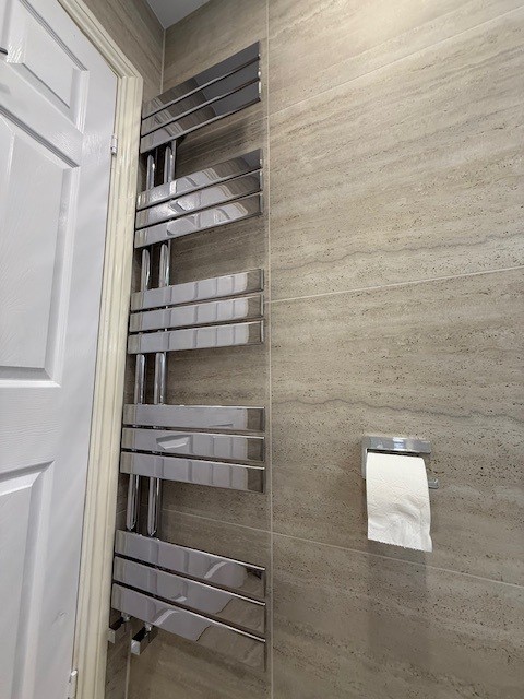 Travertine Shower